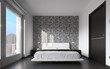 Photo: moderna camera da letto con tappezzeria moderna camera da letto con tappezzeria