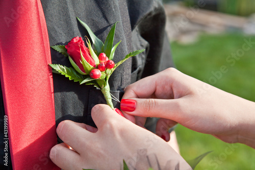 Photo: Prom Boutonniere Prom Boutonniere