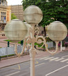 Photo: lampadaire retro en fer forgé lampadaire retro en fer forgé