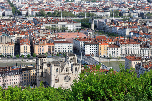 Foto: Lyon city in summer Lyon city in summer