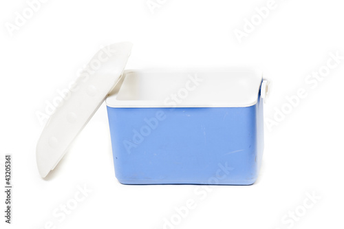Photo: portable fridge blue portable fridge blue