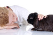 Freundschaft mit Kaninchen