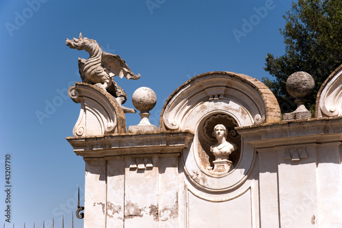 Photo: Rom Detail in Villa Borghese Rom Detail in Villa Borghese