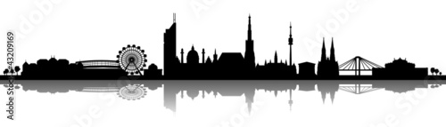 Vector: Skyline Wien Skyline Wien