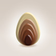chocolate abstract figure