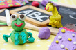 Ein Frosch aus Knete