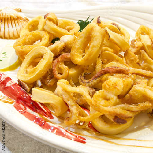 Photo: Fried fish - Frittura di pesce Fried fish - Frittura di pesce