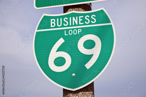 Photo: 69 Highway sign 69 Highway sign