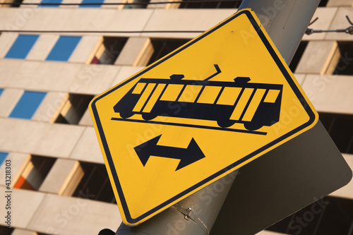 Photo: Tramway sign Tramway sign