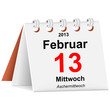 Kalender - 13.02.2013 - Aschermittwoch