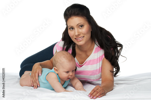Photo: Mother and baby Mother and baby