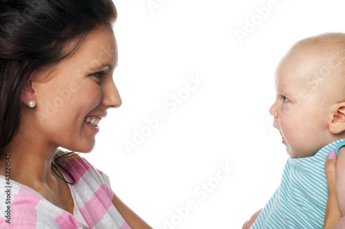 Photo: Mother and baby Mother and baby