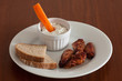chicken wings with blue cheese dip