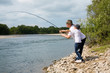 Photo: grandfather and grandson fishing grandfather and grandson fishing