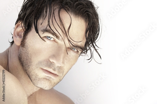 Photo: Handsome man up close Handsome man up close