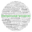 Interpersonal Sensitivity concept in word tag cloud