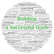 Building a Team concept in word tag cloud