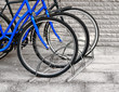 three bicycles