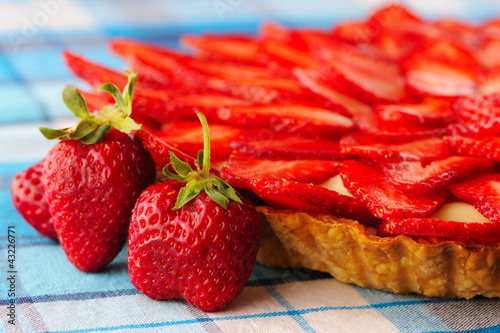 Photo: Strawberry tart Strawberry tart