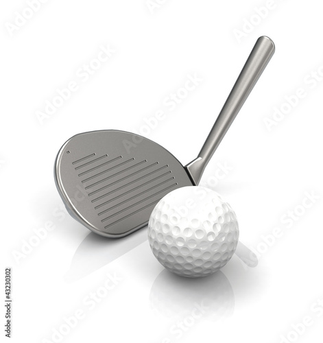 Illustration: Das Golfspiel Das Golfspiel