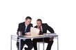 Foto: Businessmen Working Together Businessmen Working Together