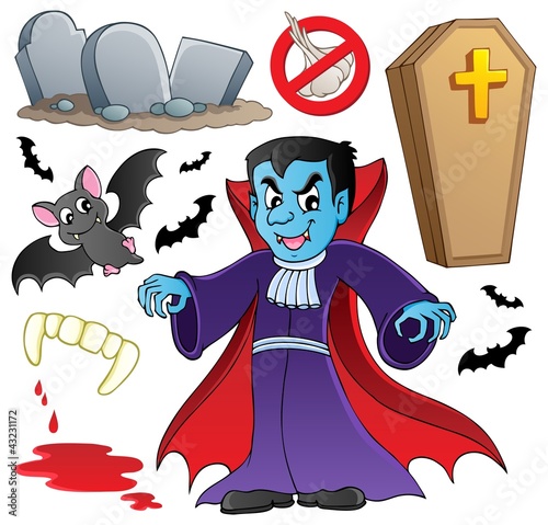 Vektor: Vampire theme collection Vampire theme collection