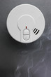 Photo: smoke detector with smoke smoke detector with smoke