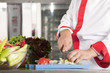 Foto: chef at work in a restaurant chef at work in a restaurant
