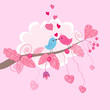 Vector Bird Card