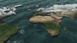 Pan and Zoom the 3D World with Sea NO Clouds or Sun 2
