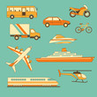 Collection of transportation facilities