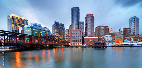 Photo: Boston waterfront Boston waterfront