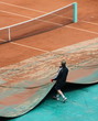 tennis, terre, battue, sport