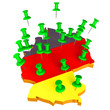 Illustration: Standorte Deutschland Standorte Deutschland