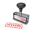 Photo: Success Rubber Stamp Success Rubber Stamp