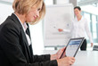 Beratung mit Tablet PC