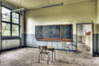 Photo: Abandoned classroom Abandoned classroom