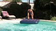 Video: Somersault In The Pool Somersault In The Pool