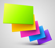 Colorful plates 3D