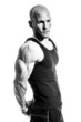 male fitness model
