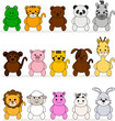 a collection of funny animal cartoons