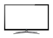 Frontal view of widescreen lcd or lcd monitor