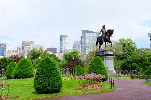 Photo: Boston Common park garden Boston Common park garden