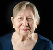 Senior woman's portrait