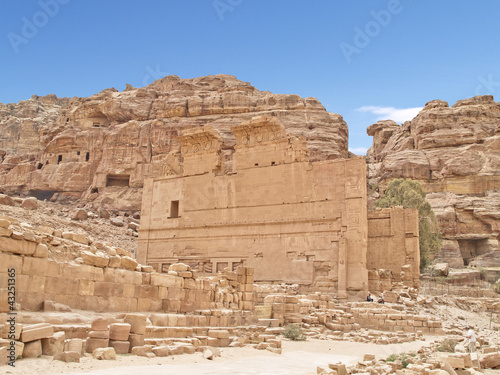 Photo: Petra, one of the seven wonders of the world, Jordan. Petra, one of the seven wonders of the world, Jordan.