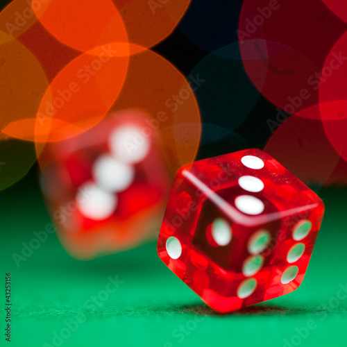 Photo: Two dice Two dice