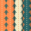 Vektor: Vector set of classic patterns Vector set of classic patterns