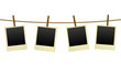 vector old photo frames