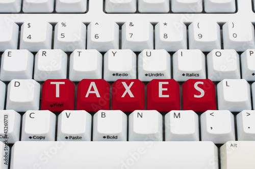 Photo: E-filing your tax returns E-filing your tax returns