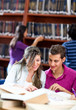 People studying